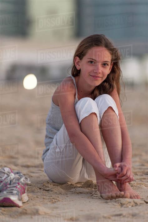 Sexy naked girls on the beach